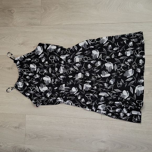 Banana Republic Floral Elastic Waist Dress - Picture 2 of 4